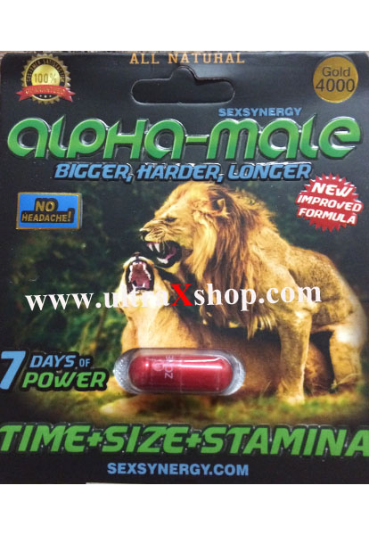 Alpha Male 4000  Enhancement Pill 