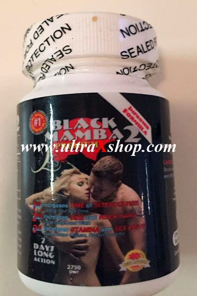 Black Mamba 2 6 pills Bottle