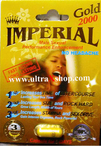 Imperial Gold 2000 Sexual Enhancement Pill