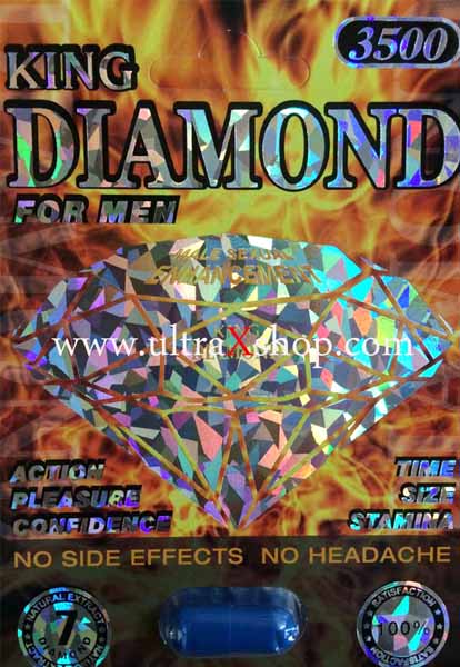 King Diamond 3500 MG Male Sexual Enhancement Pill