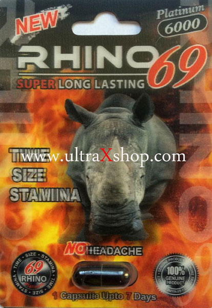 Rhino 69 6000 Male Enhancement Pill