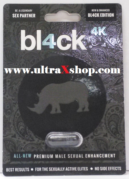 Black 4K Pill Premium Sexual Male Enhancement 