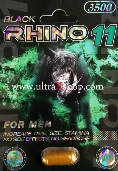 Black Rhino 11 3500 Male Enhancement
