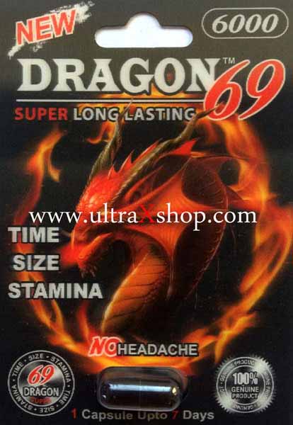 Dragon 69 6000mg Pill (Male Enhancement Genuine Sex)