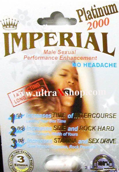 Imperial Platinum Pill 2000 Male Enhancement is one of the top male enhancement pills of January!